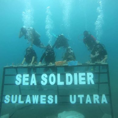 Seasoldier Sulut Gelar Konservasi Dan Edukasi Terumbu Karang