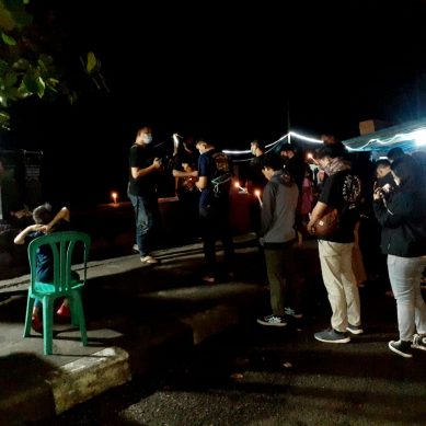 Manado,  Doa Bersama Untuk 53 Awak Kapal Selam KRI NANGGALA-402