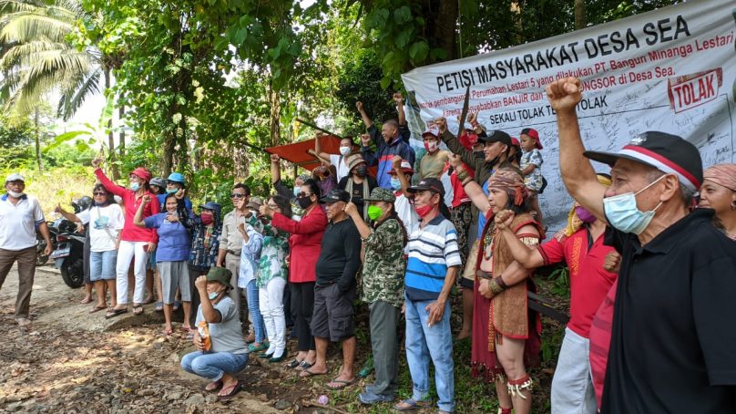 Masyarakat Sea Persoalkan Pembangunan Berdampak Lingkungan Dari PT BML