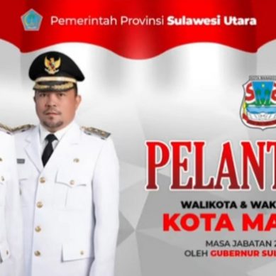 Andrei Angouw Dan Richard Sualang Resmi Di Lantik Sebagai Wali Kota Dan Wakil Walikota Manado Periode 2021-2024