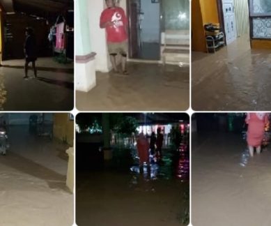 Diguyur Hujan, Warga Popayato Mulai Mengungsi