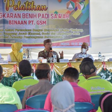 Langkah PT GSM Bina Petani, Diapresiasi Bupati Pohuwato