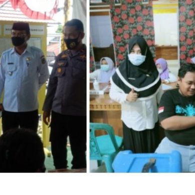 Dipantau Camat Dan Kapolsek Kota Barat, Giat vaksin Covid-19 Di Lekobalo, Sukses Dilaksanakan