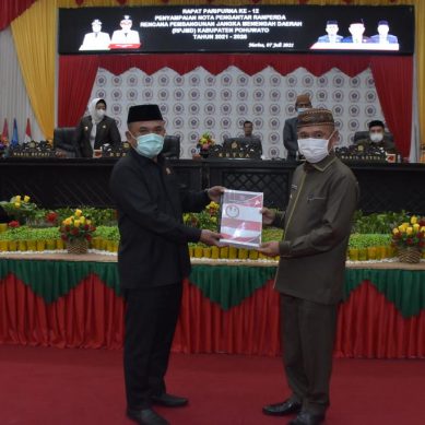 Ranperda Pertanggung jawaban Pelaksanaan APBD 2020, Disetujui DPRD Pohuwato