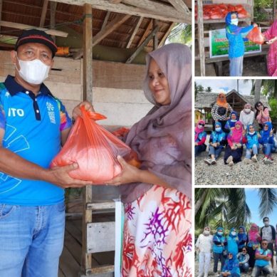 YAYASAN 88 BERBAGI KASIH DENGAN WARGA PESISIR DESA BILUANGO BONEBOL