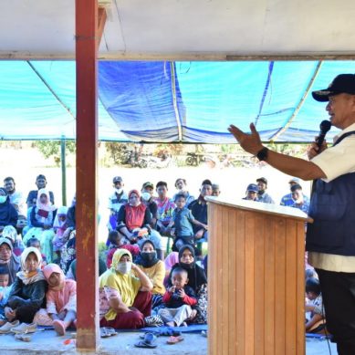 Akses Jalan Ke Dusun Sandalan Menjadi Perhatian Khusus Bupati Pohuwato