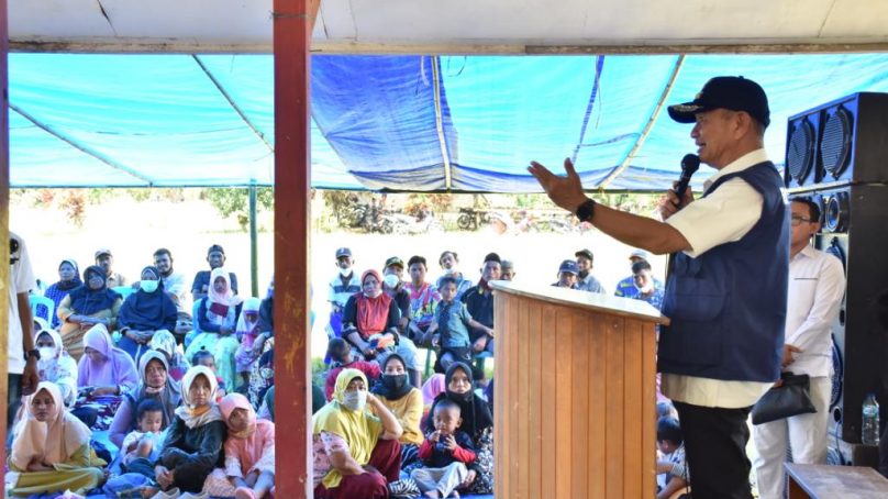 Akses Jalan Ke Dusun Sandalan Menjadi Perhatian Khusus Bupati Pohuwato