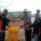 Suport Wisata Pantai Dulanga, Yayasan SMANSA 88 Bantu Fasilitas Tempat Sampah