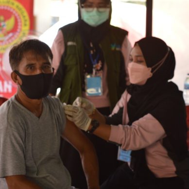 BINDA DAN LAPAS KELAS II GORONTALO GELAR VAKSIN MASSAL
