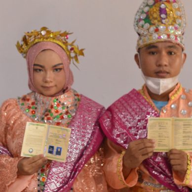 BERPISAH SETELAH IJAB QOBUL, LAPAS KELAS IIA GORONTALO JADI SAKSI TEMPAT PERNIKAHAN