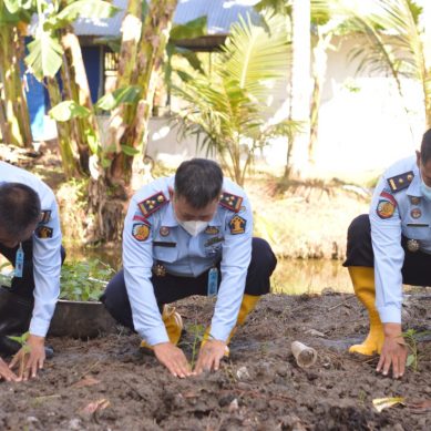 REVITALISASI LAHAN, LAPAS GORONTALO PACU PROGRAM KEMANDIRIAN BAGI WBP