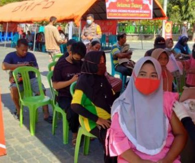 Genjot Pencapaian Target 75 Persen, BIN Da Gorontalo Gelar Vaksin Di Kabgor