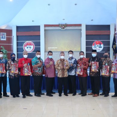 LAPAS KELAS IIA GORONTALO HADIRI  PENYERAHAN DIPA TA 2022