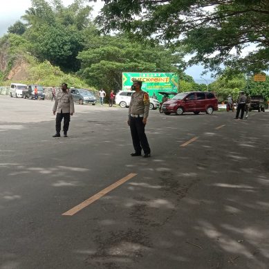 TIM GABUNGQN POLRES GORUT PERKETAT ARUS MASUK MELALUI PERBATASAN 