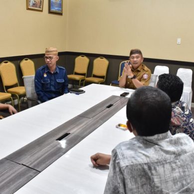 Silaturahmi, KPU Pohuwato Temui Bupati Saipul Mbuinga