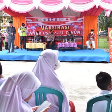 Pohuwato Hebat, Vaksinasi Anak Anak Dimulai