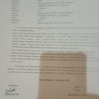 LPK RI BAI Gorontalo Dampingi Warga Desa Karya Baru