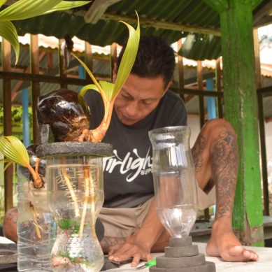 NAPI LAPAS  GORONTALO MAMPU MENGUBAH SAMPAH, MENJADI BARANG  BERNILAI EKONOMIS