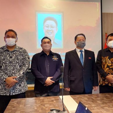Teguh Santoso Ketum Perhimpunan Persahabatan Indonesia dan Korea Utara 
