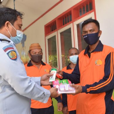 Sebanyak 417 Buah Perlengkapan Kebersihan Di Bagikan Ke WBP