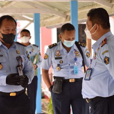 PENCEGAHAN COVID-19 DI LAPAS KELAS IIA GORONTALO DIPANTAU KANWIL KEMENKUMHAM