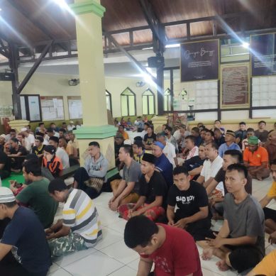 LAPAS KELAS IIA GORONTALO GELAR PERINGATAN ISRA MI’RAJ.