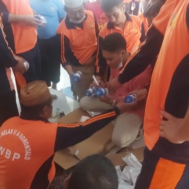 50 WBP Rehabilitasi Narkoba Jalani Tes Urine