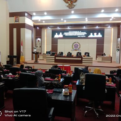Hari Ini Penandatanganan Persetujuan Bersama LKPJ Kepala Daerah TA 2021 Di Paripurnakan