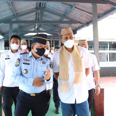 Dari Kunjungan Kerja Wamenkumham Di Lapas Gorontalo