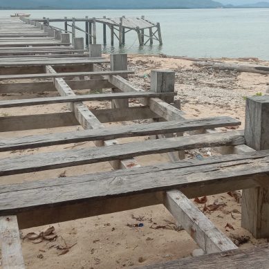 Wisata Pulau Lahe Terkesan Tidak Terurus