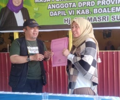 Gelar Reses, Aleg Sri Masri Sumuri Terima Aspirasi Para Janda