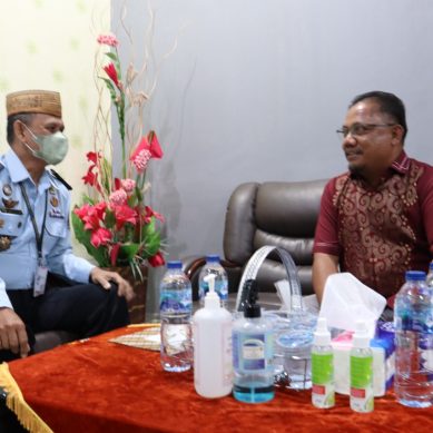 Ketua PMI Kota Gorontalo, Sambangi Lapas Kelas IIA