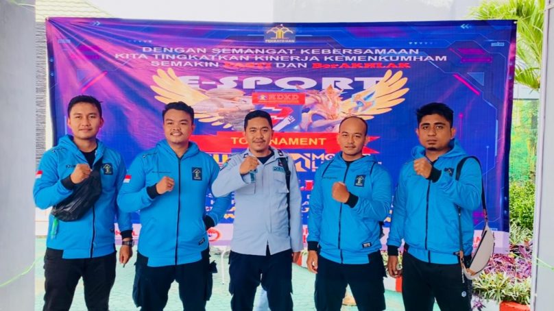 Lapas Gorontalo Rebut Emas Di Turnament E-Sport Games PUBG Kemenkumham