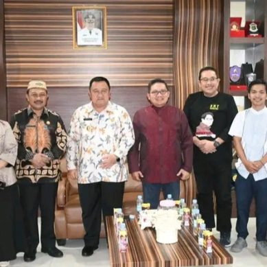 Pj Bupati Boalemo Sambut Kunker Wali Kota Marten Taha
