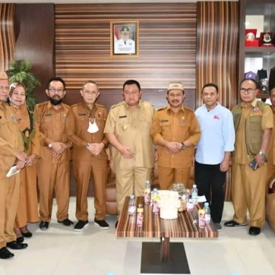Pj Bupati  Terima Kunjungan BPBD Provinsi