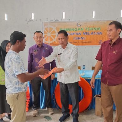 80 Nelayan Desa Pohuwato Timur Dapat  Bimbingan Teknis Kecakapan