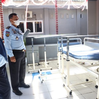 Klinik Pratama Lapas Kelas IIA Gorontalo Terima Bantuan Alkes dari Pemkot, Begini Penjelasan Kalaps