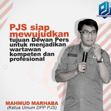 Beranggotakan 1.000 Orang, Ketum DPP PJS Ingatkan  Wartawan Patuhi Aturan Dewan Pers