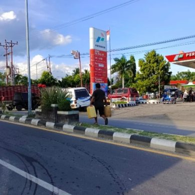 Layanan SPBU Marisa Kembali Di Keluhkan Sopir Ekspedisi
