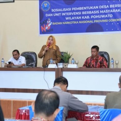 Pembentukan Desa Bersinar, Suharsi Igirisa Ajak  Elemen Berantas Penyalahgunaan Narkotika