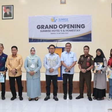 Wabup Suharsi : Hadirnya Sunrise Hotel,s dan Homestay akan  Mendongkrak Ekonomi Kabupaten Pohuwato