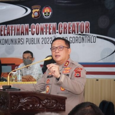 Kapolda Gorontalo: “Kita butuh masyarakat tahu bahwa Polri bekerja”
