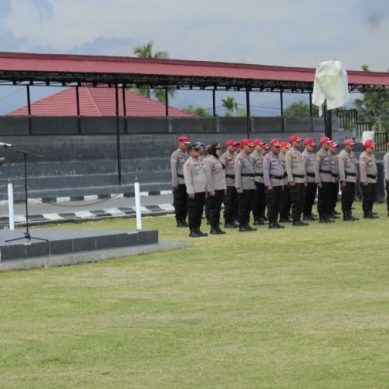 KSPN Polda Gorontalo Pimpin Upacara Latihan Kerja Diktukba Polri