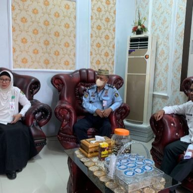 Kasie Binadik Lapas Gorontalo Aanjangsana Ke Kantor Kemenag Kota