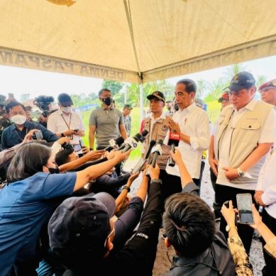 Terdampak Gempa, Presiden Jokowi Tinjau Ponpes Darul Falah Cianjur