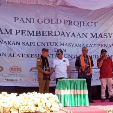 Alih Profesi, 212 Penambang Kecipratan Program Pemberdayaan PT PETS Dan GSM