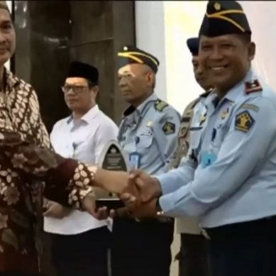 Lapas Pohuwato Terima Penghargaan Dari Kanwil Ditjen Perbendaharaan (DjPb) Provinsi Gorontalo