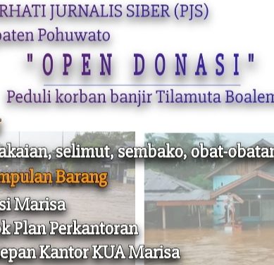 Dari Kedai Inspirasi, PJS Pohuwato Galang Aksi Peduli Banjir Tilamuta