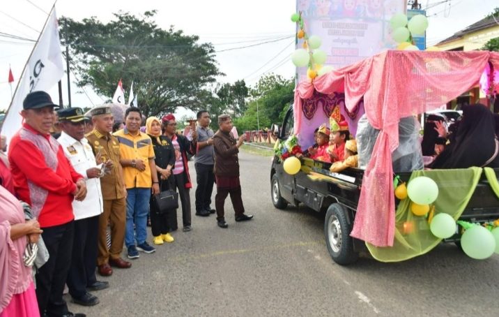 HUT Kecamatan Randangan Dibalut Kegiatan Bernuansa Nusantara