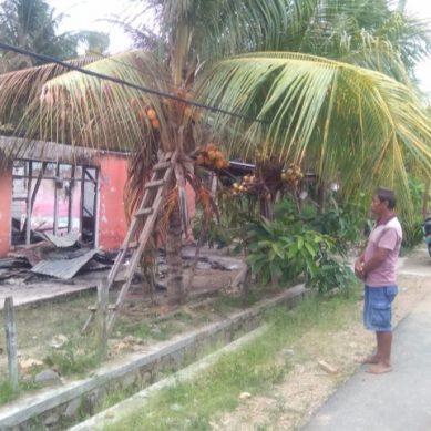 Bupati Pohuwato Kunjungi Rumah Korban Kebakaran Di Desa Hulawa